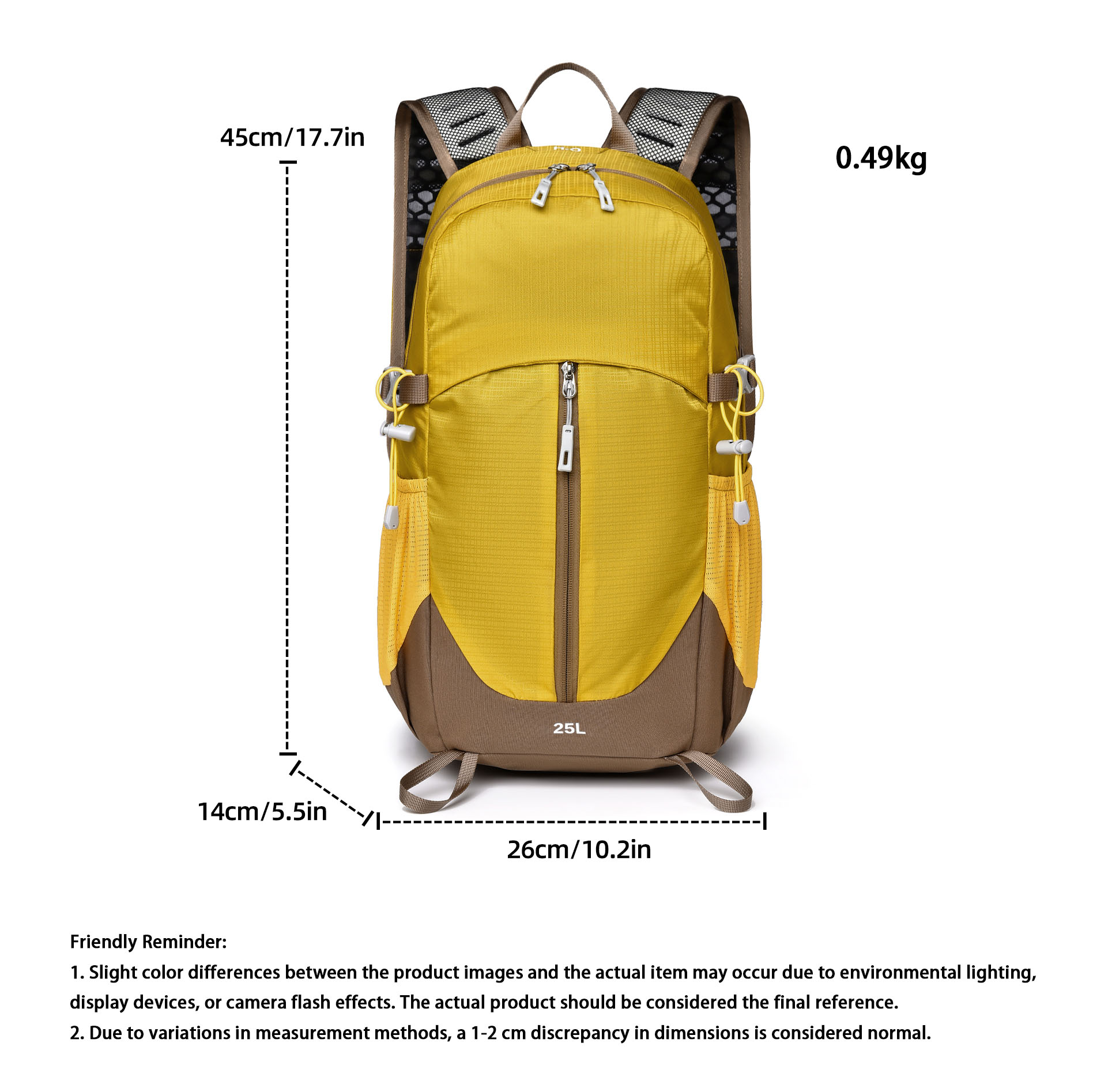 25l Large Capacity Hiking Back - Interior Designer ulasan dan harga