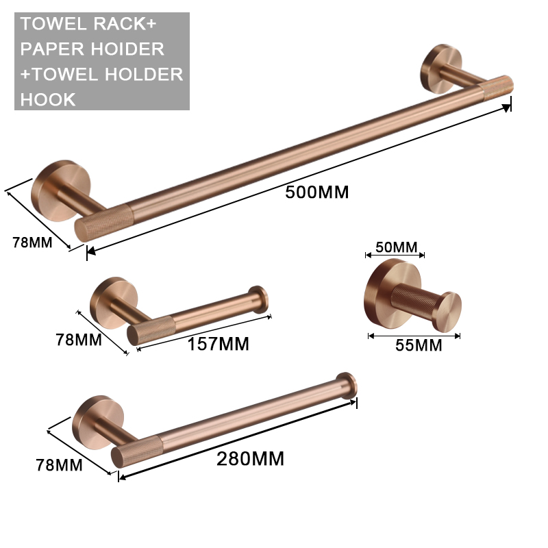 Brushed Rose Gold  Accessories - Antique Brass Hook ulasan dan harga