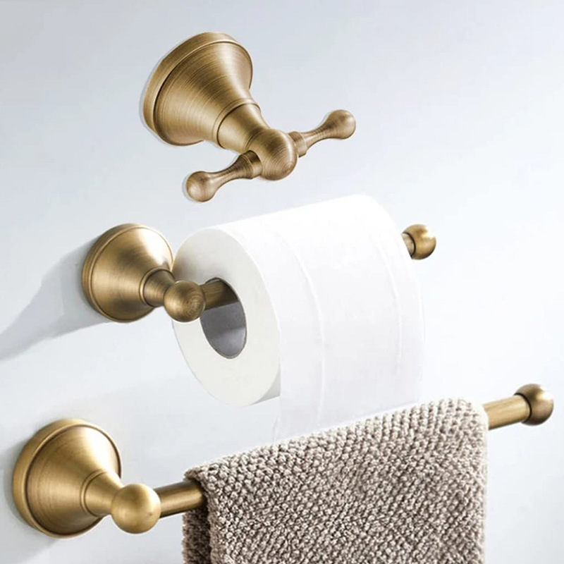 Bathroom Accessories Antique B - Antique Brass Hook ulasan dan harga