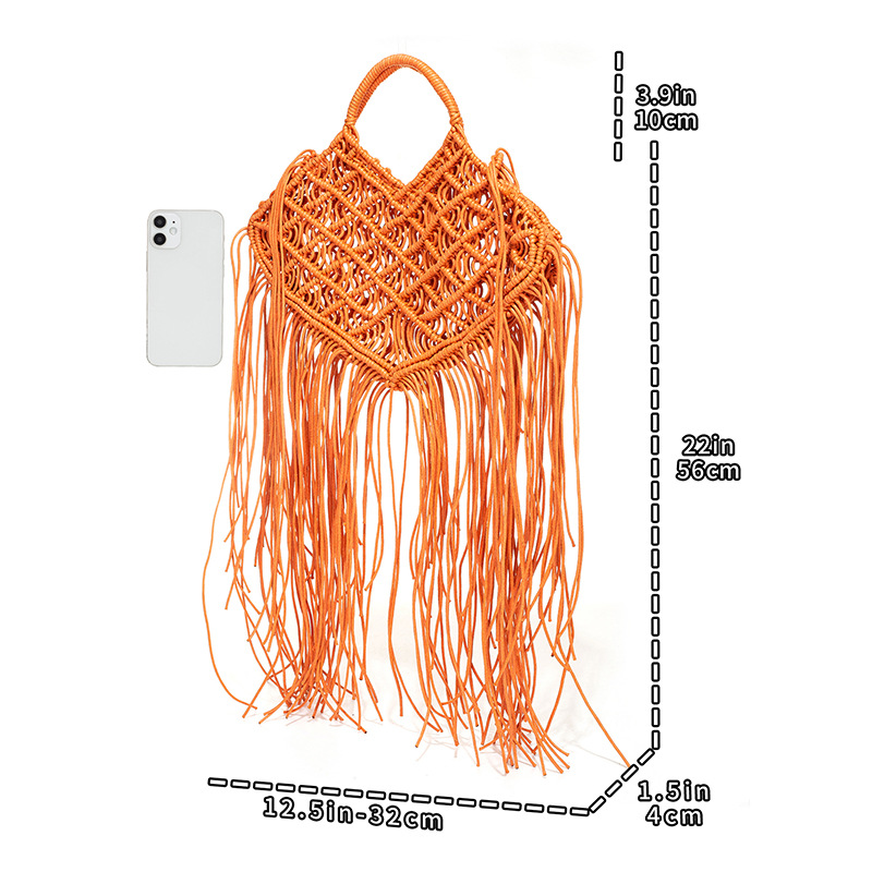 Bohemian Rope Tassel Women Han - Interior Design Bali ulasan dan harga