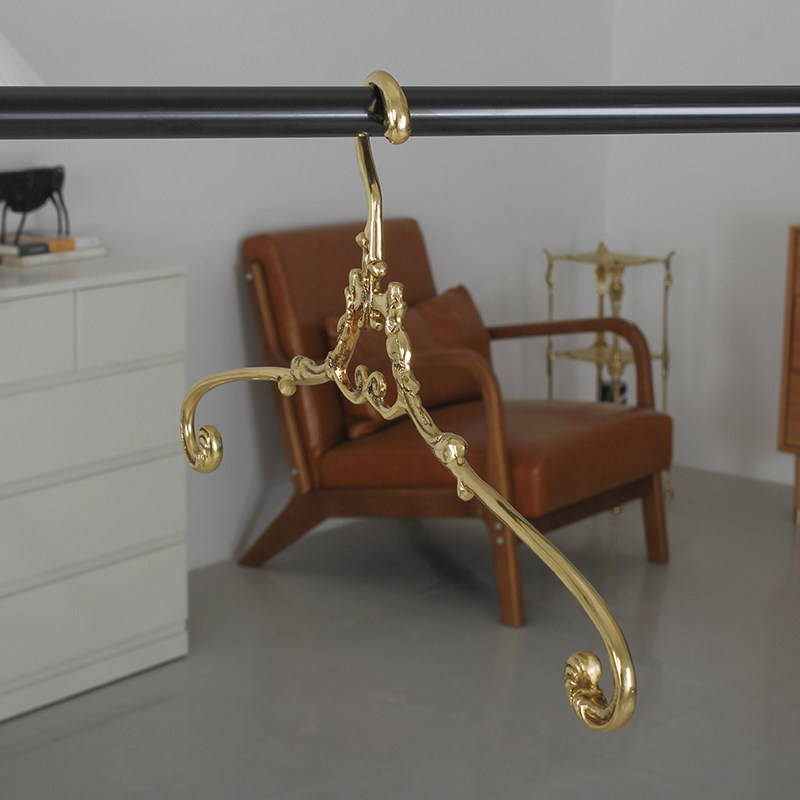 Vintage Brass Coat Hanger Prem - Antique Brass Hook ulasan dan harga