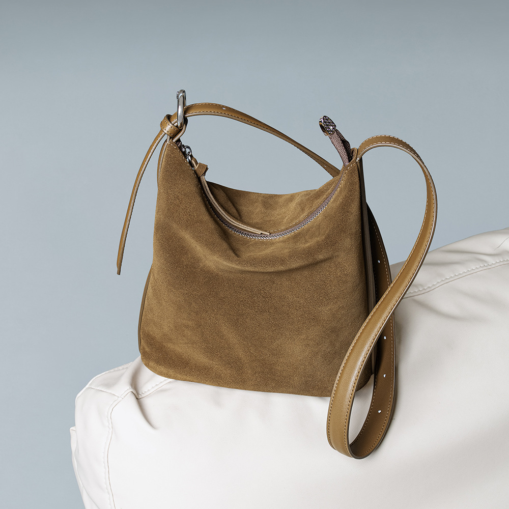 Women's Bucket Bag Suede Leath - Interior Design Style ulasan dan harga