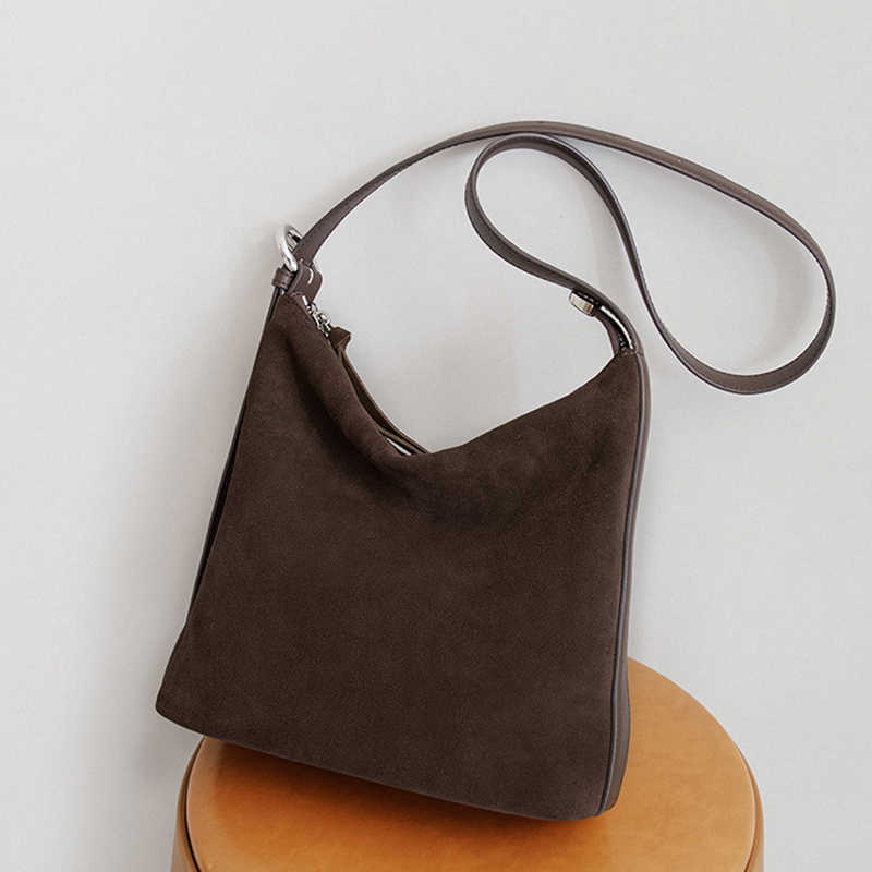 Women's Bucket Bag Suede Leath - Interior Design Style ulasan dan harga