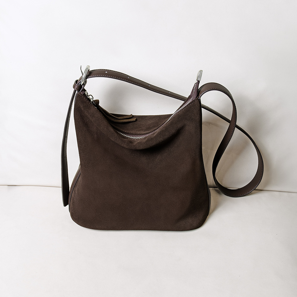 Women's Bucket Bag Suede Leath - Interior Design Style ulasan dan harga