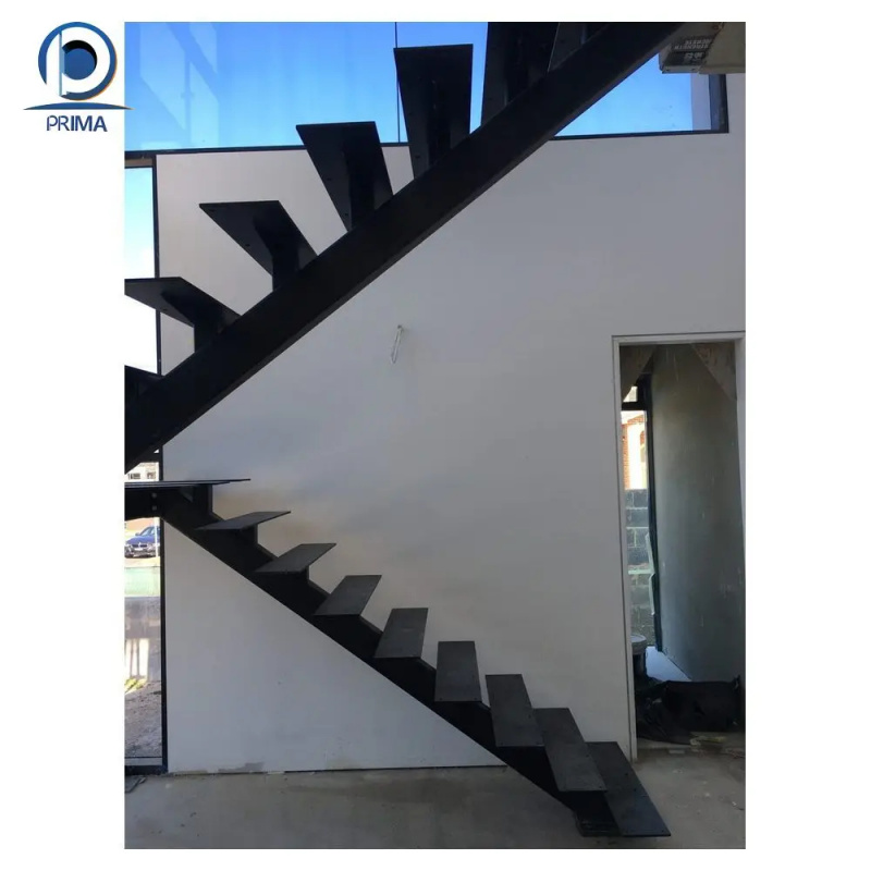 custom.Single Stringer Stairca - Interior Designer ulasan dan harga