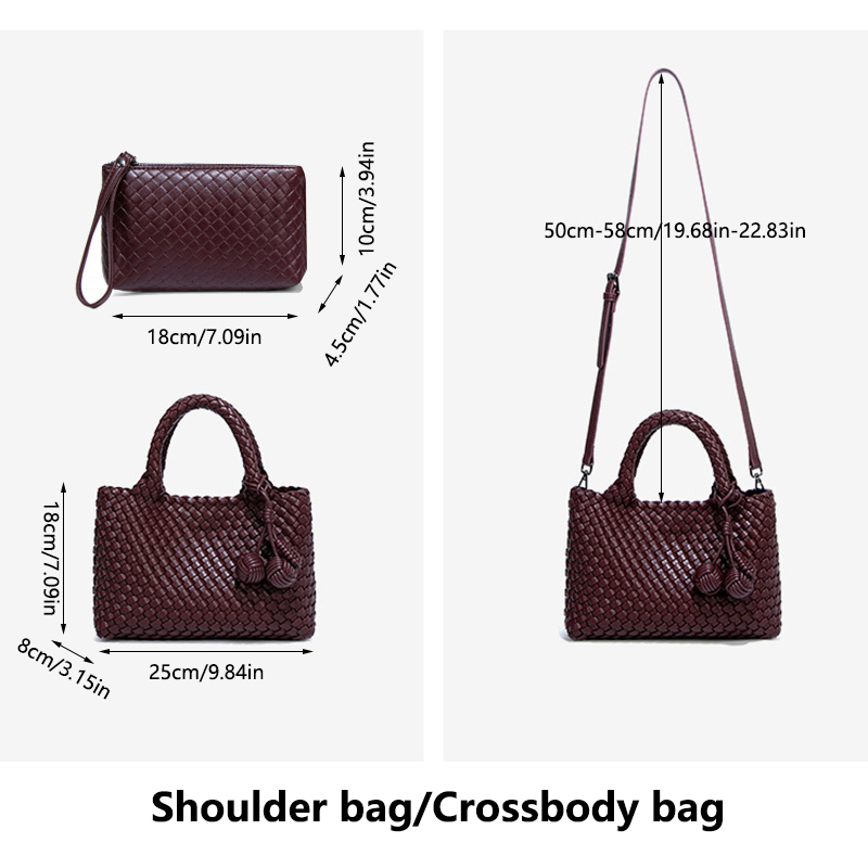 Woven Shopper Bag Fashionable  - Interior Design Style ulasan dan harga