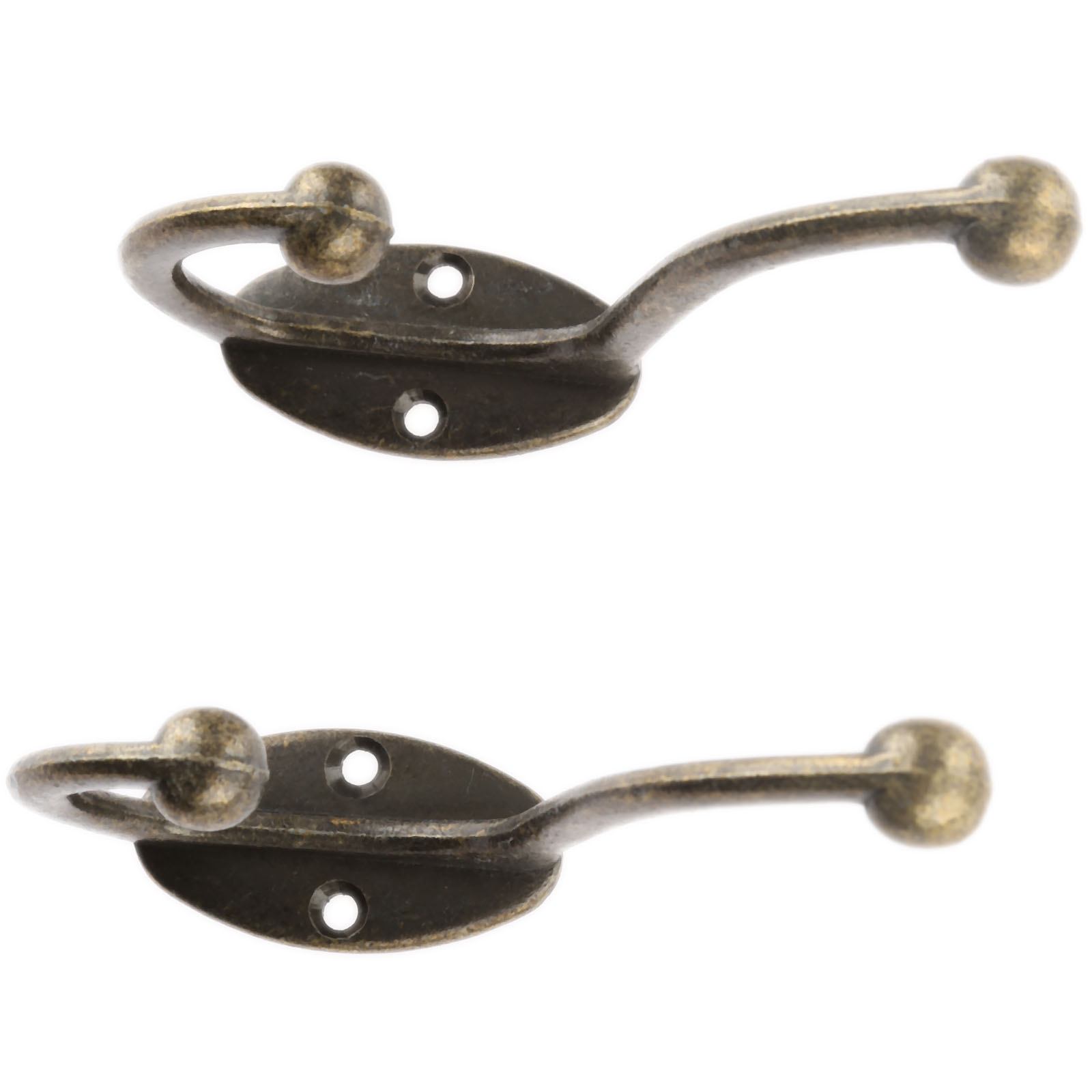 2Pcs Kitchen Bathroom Vintage  - Antique Brass Hook ulasan dan harga