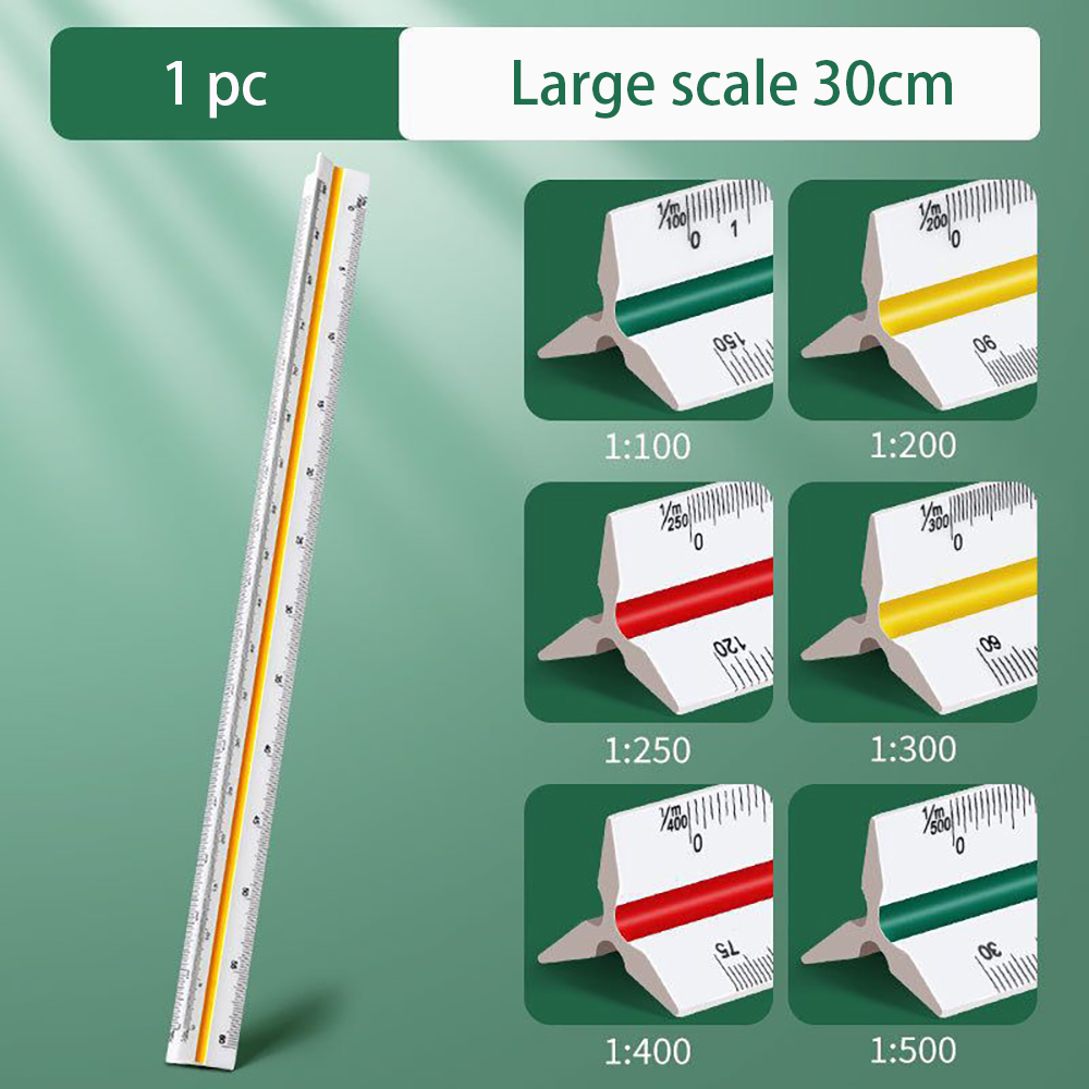 Triangular scale 30cm, interio - Interior Designer ulasan dan harga