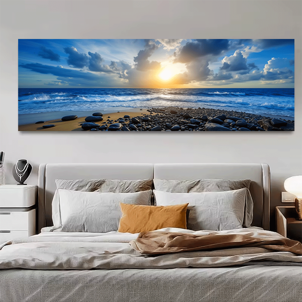 1PC-Canvas poster Unframed Oce - Interior Designer ulasan dan harga