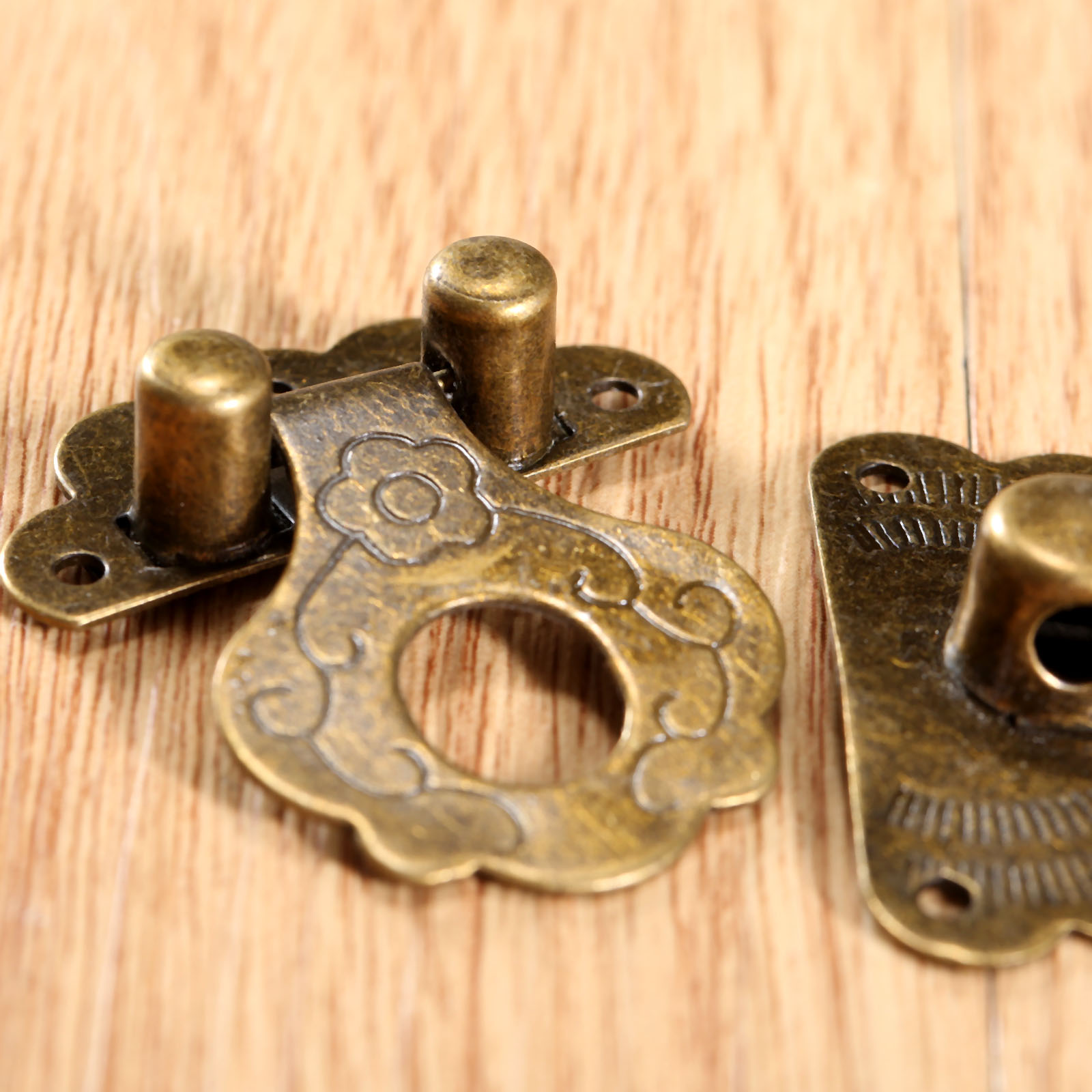 Antique Bronze Hasps Lock Deco - Antique Brass Hook ulasan dan harga