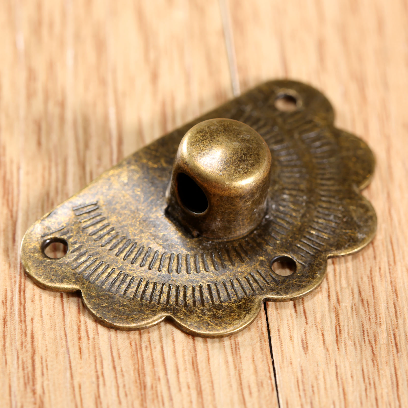 Antique Bronze Hasps Lock Deco - Antique Brass Hook ulasan dan harga