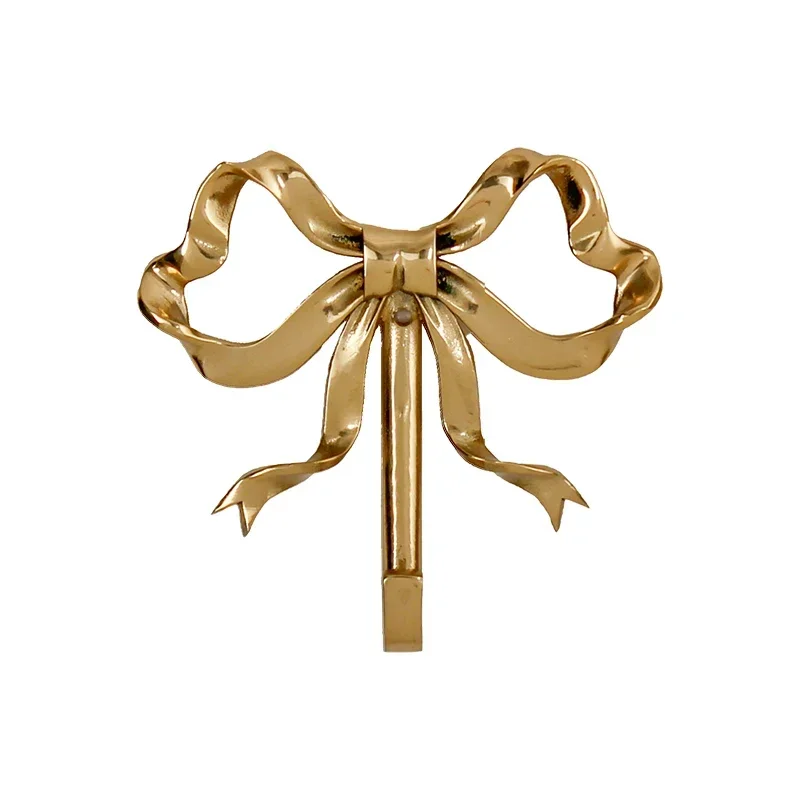 Luxury Solid Brass Bow Shape W - Antique Brass Hook ulasan dan harga