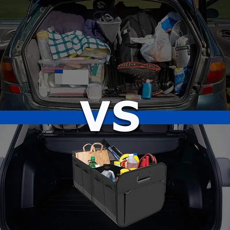 Car trunk polyester storage bo - Interior Design Zoning ulasan dan harga
